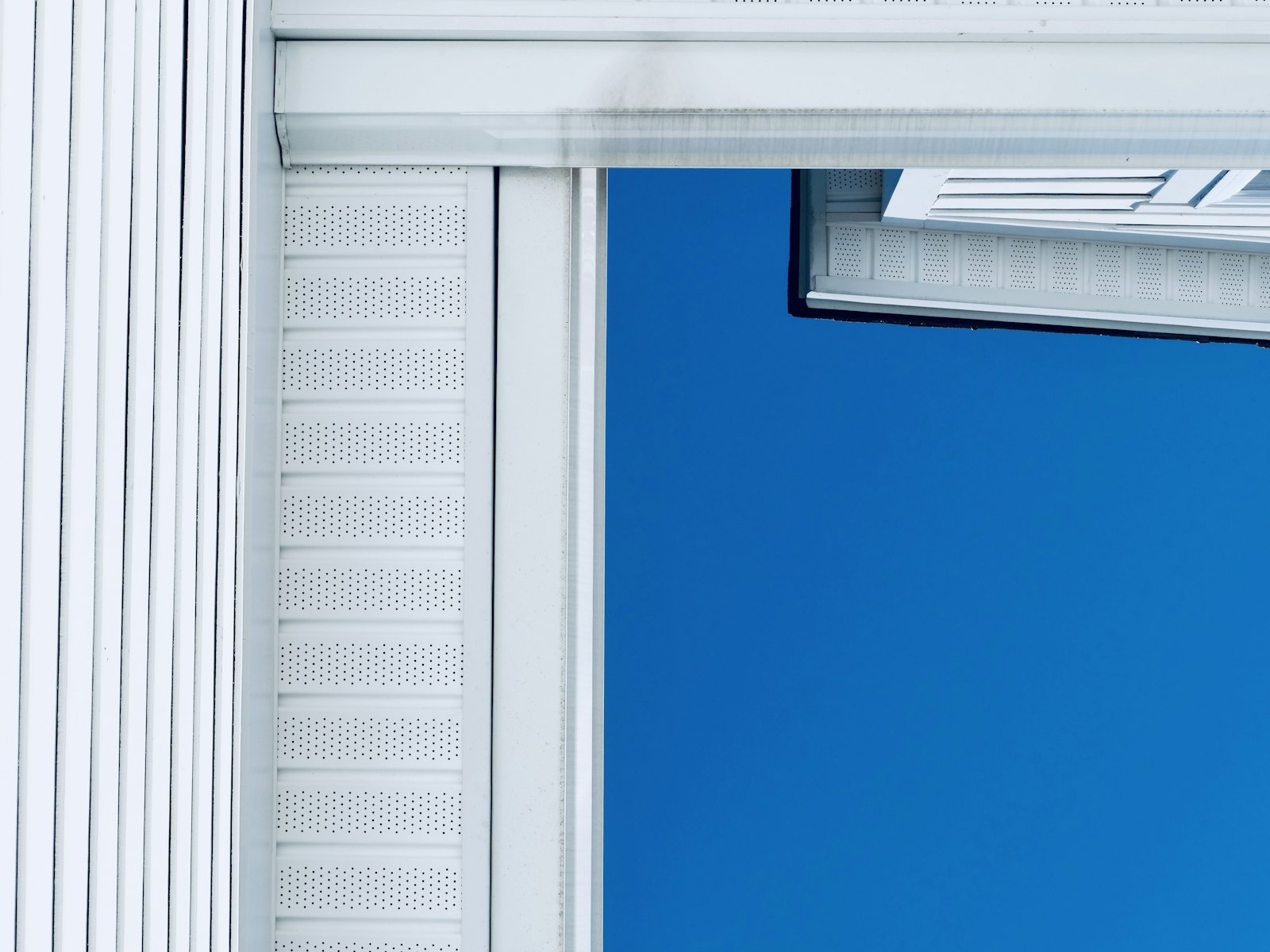 Stock photo: white siding